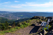 Blick vom Ruppberg auf Zella-Mehlis